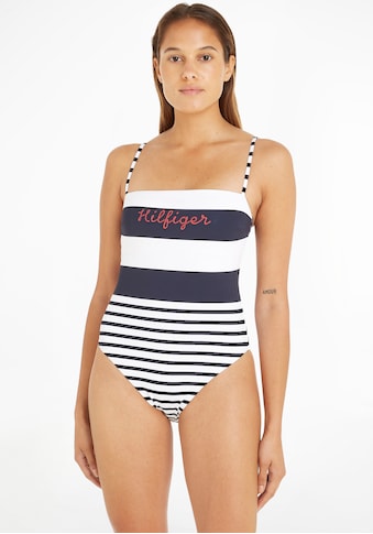 Tommy Hilfiger Swimwear Badeanzug »TH ONE PIECE PRINT«, mit Tommy Hilfiger-Branding kaufen