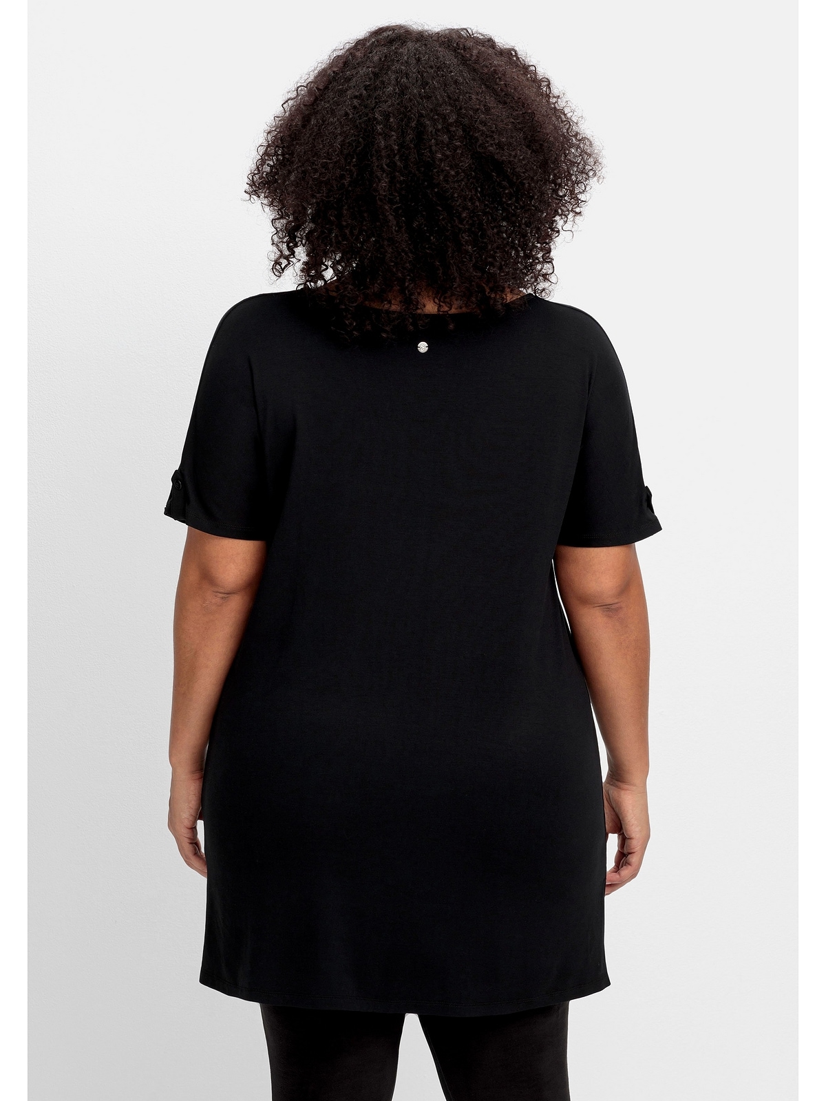 Sheego Longshirt »Große Größen«, mit I\'m Frontdruck, in walking | Oversize-Form online
