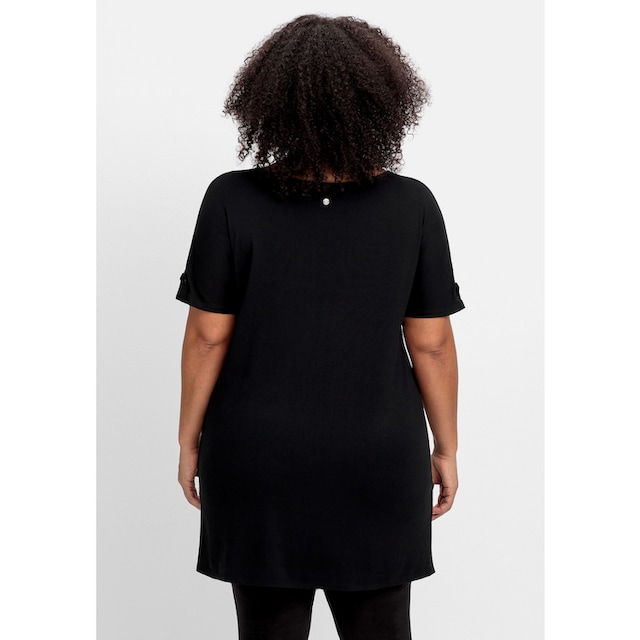 Sheego Longshirt »Große Größen«, mit Frontdruck, in Oversize-Form online |  I'm walking