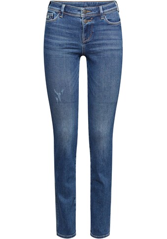 edc by Esprit 5-Pocket-Jeans, mit leichten Destroyed-Elementen kaufen