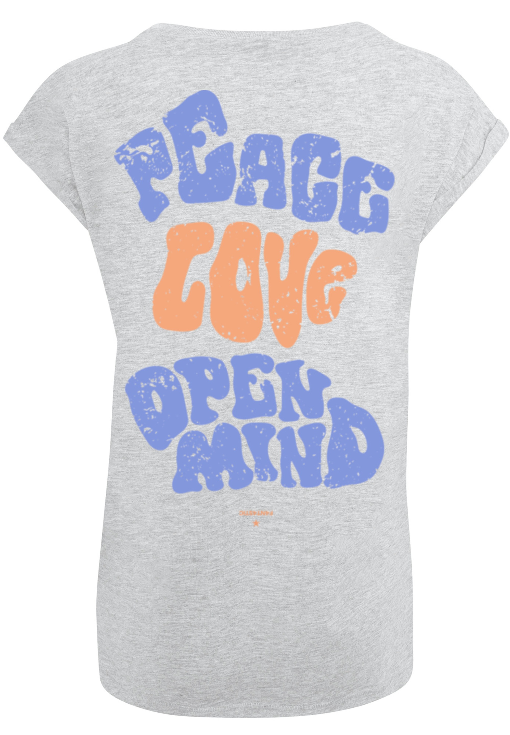 F4NT4STIC T-Shirt »Peace Love and Open Mind«, Print bestellen | I\'m walking