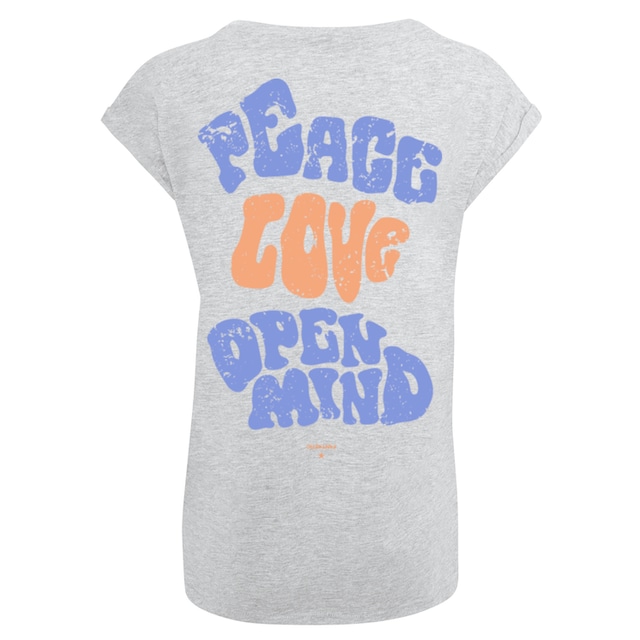 F4NT4STIC T-Shirt »Peace Love and Open Mind«, Print bestellen | I'm walking