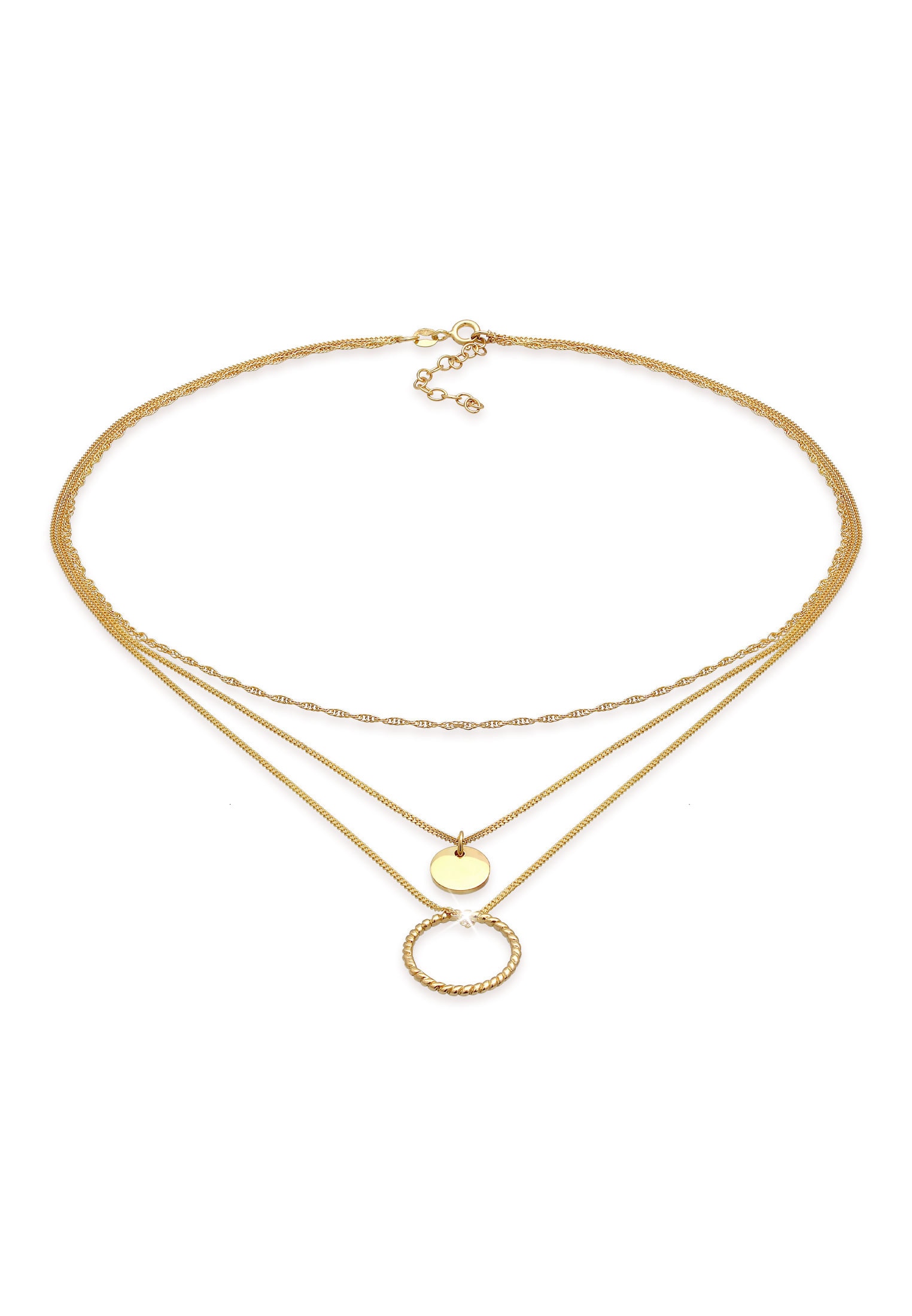 URBAN CLASSICS I\'m Pluto walking kaufen »Accessoires Small Necklace« Basic Edelstahlkette 