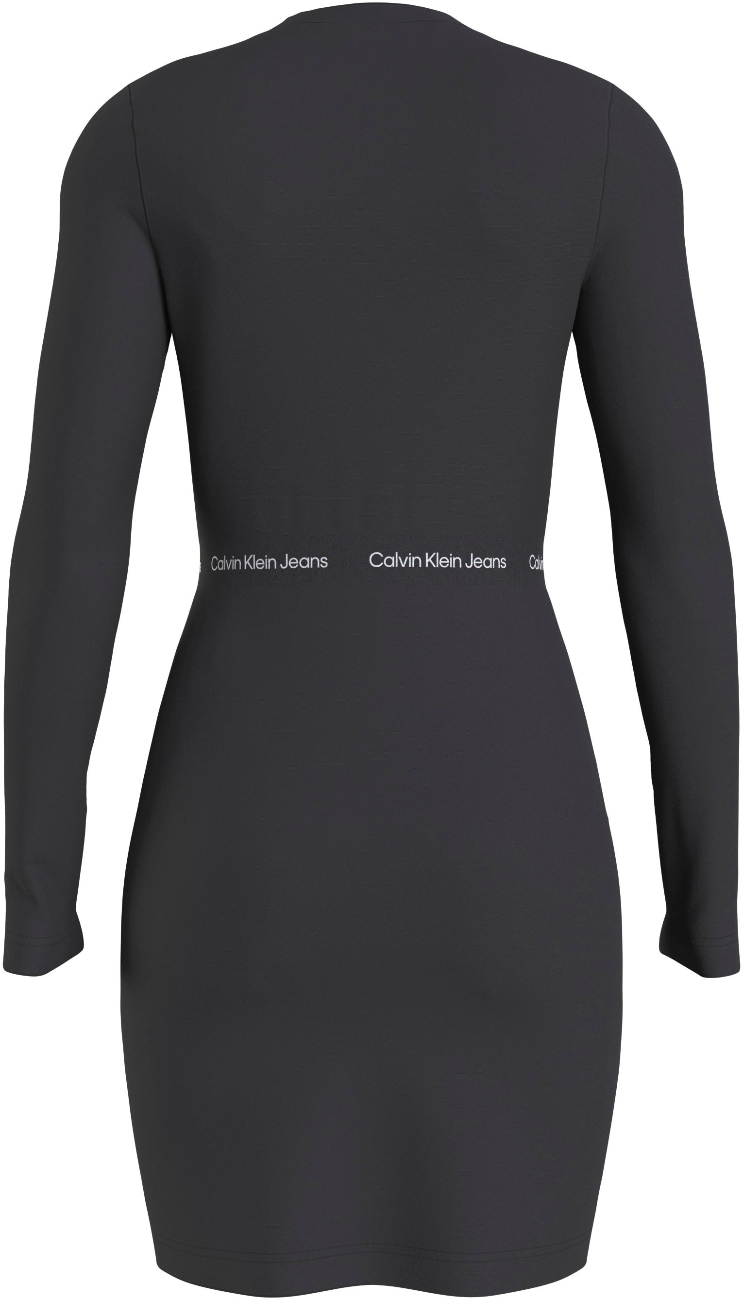 Calvin Klein Jeans MILANO ELASTIC DRESS« kaufen »LOGO Jerseykleid LS