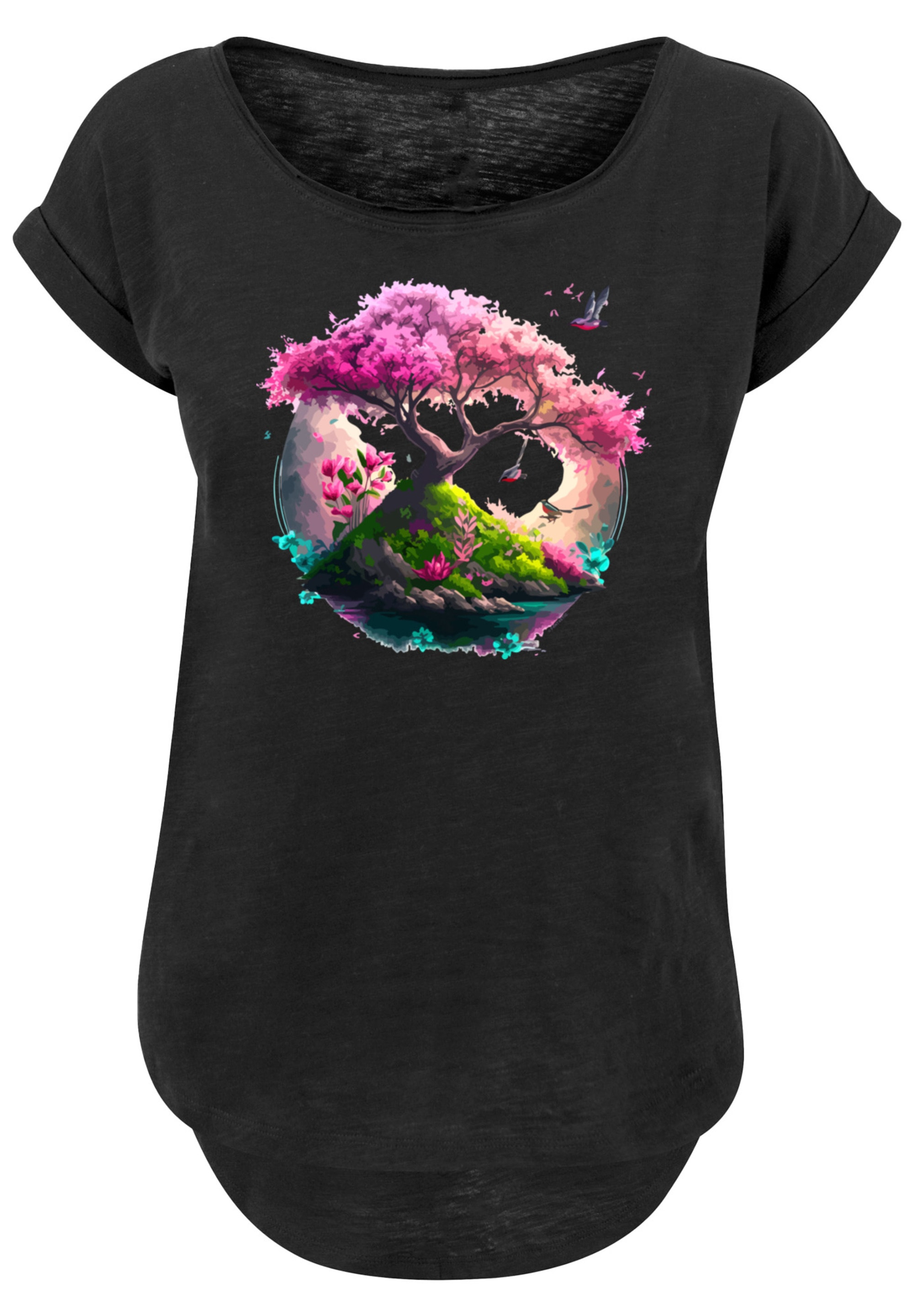 F4NT4STIC T-Shirt »Kirschblüten Baum«, Print kaufen | I'm walking