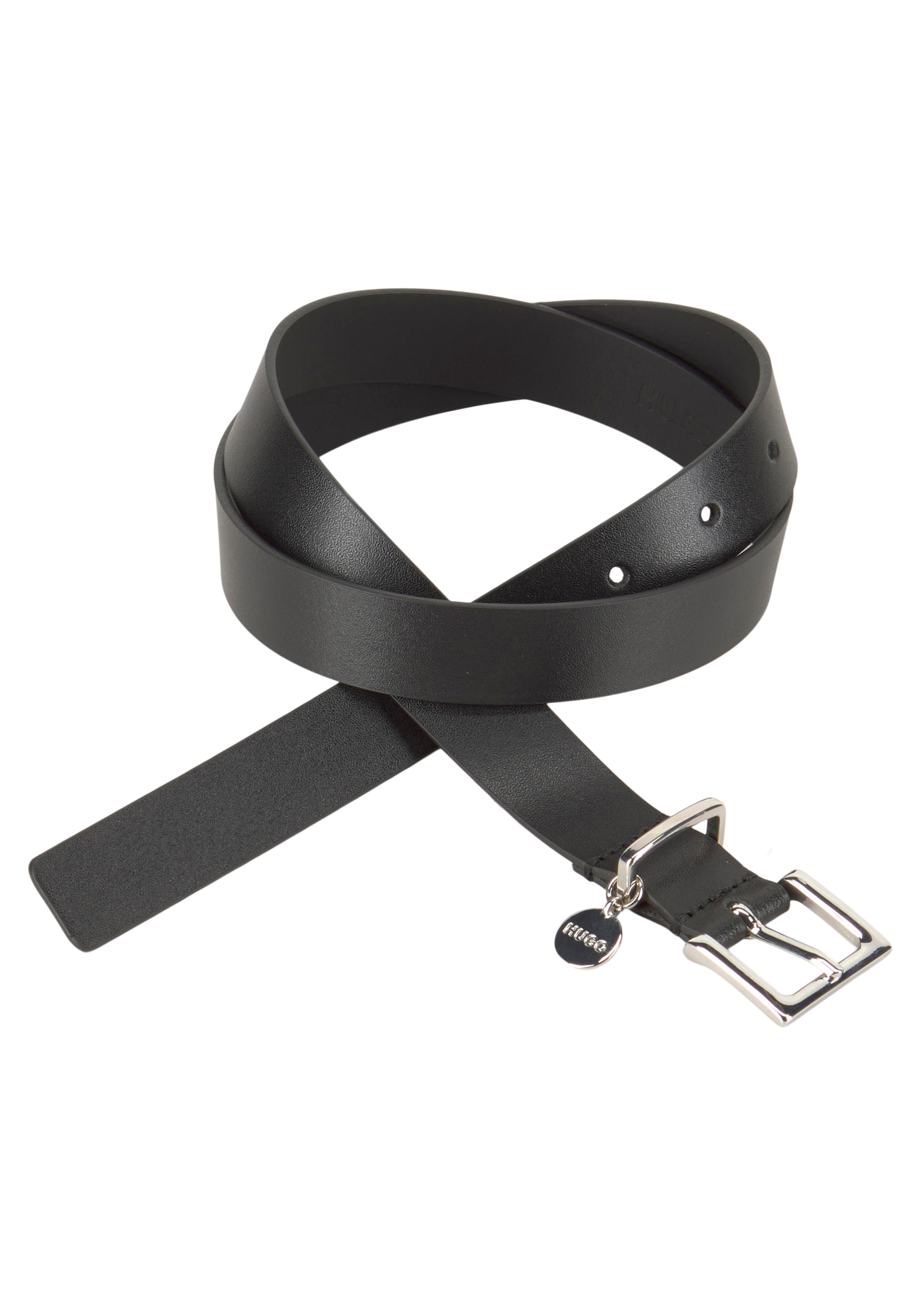 kaufen Verschluss walking Belt am »Amelia mit 2,5cm«, Ledergürtel I\'m Label-Anhänger HUGO | dezentem