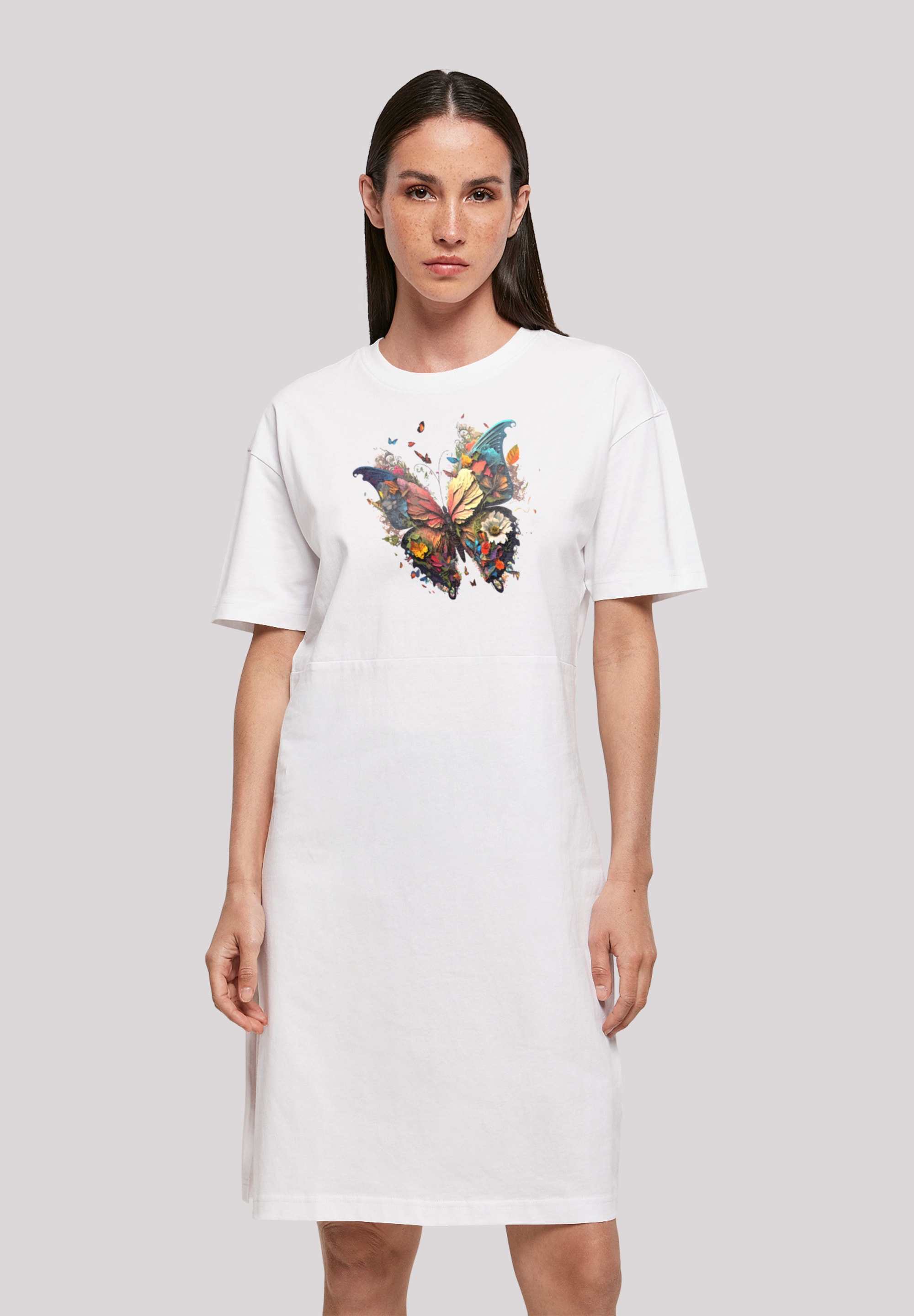 F4NT4STIC Shirtkleid »Schmetterling Bunt«, Print kaufen
