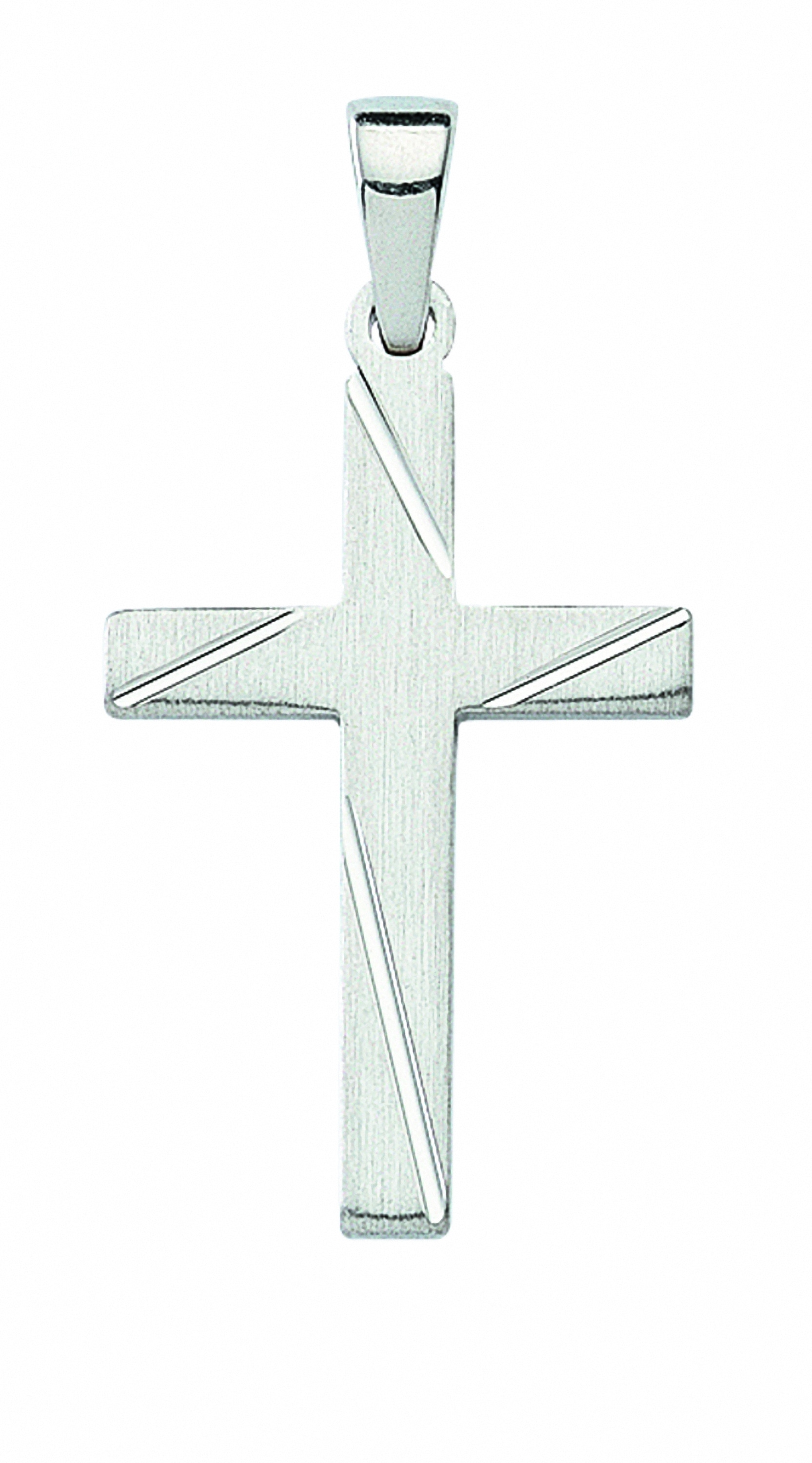Damen Kettenanhänger Silberschmuck Anhänger 925 Silber & Herren Kreuz Adelia´s für