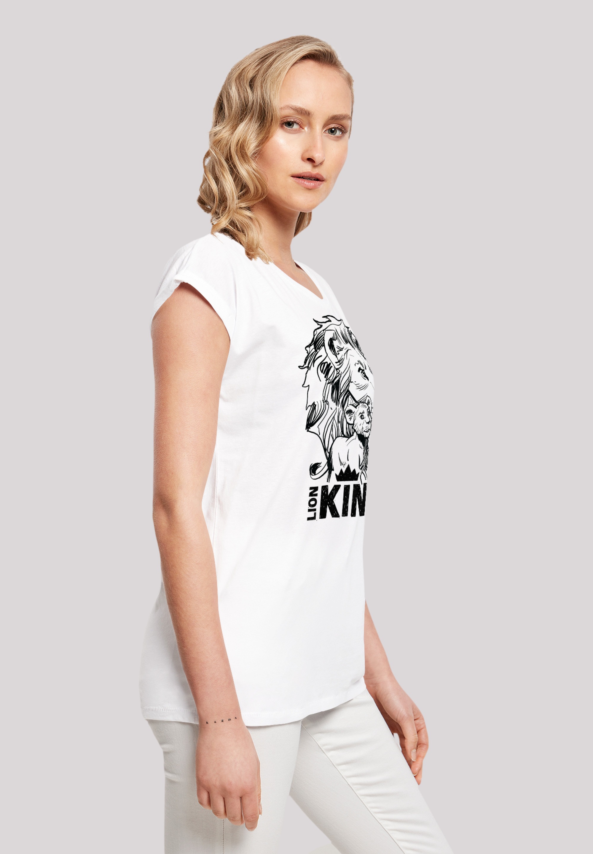 F4NT4STIC T-Shirt »Disney König der I\'m Premium kaufen | Löwen Together online walking Qualität white«