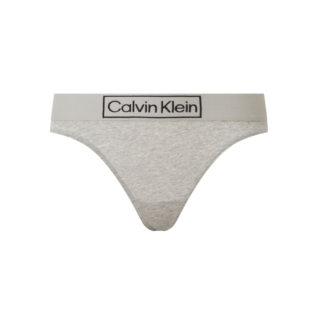 Calvin Klein String mit Logoschriftzug am Bund
