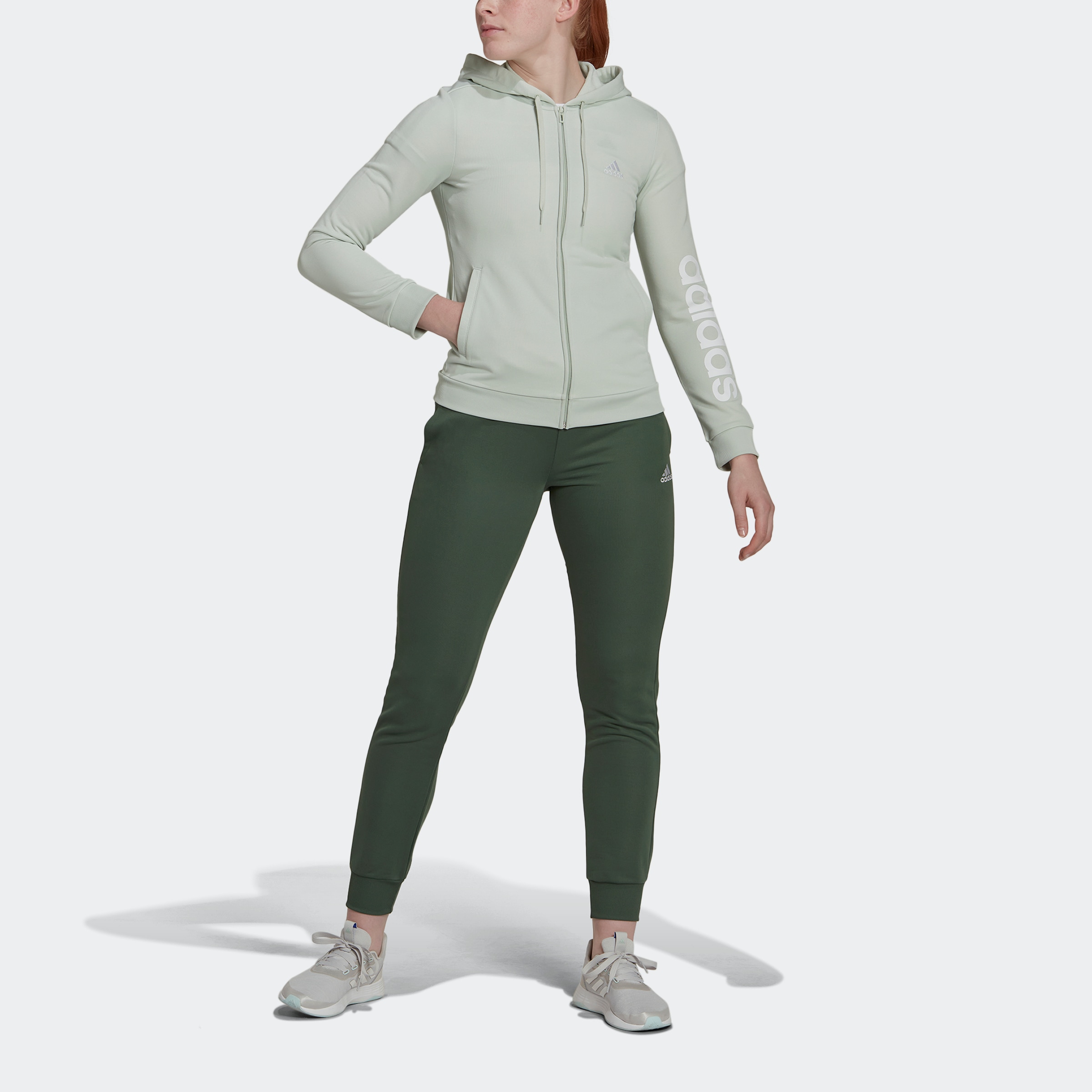 Outlet-Schnäppchen adidas Sportswear Trainingsanzug »ESSENTIALS LOGO FRENCH TERRY«, walking (2 I\'m tlg.) online 