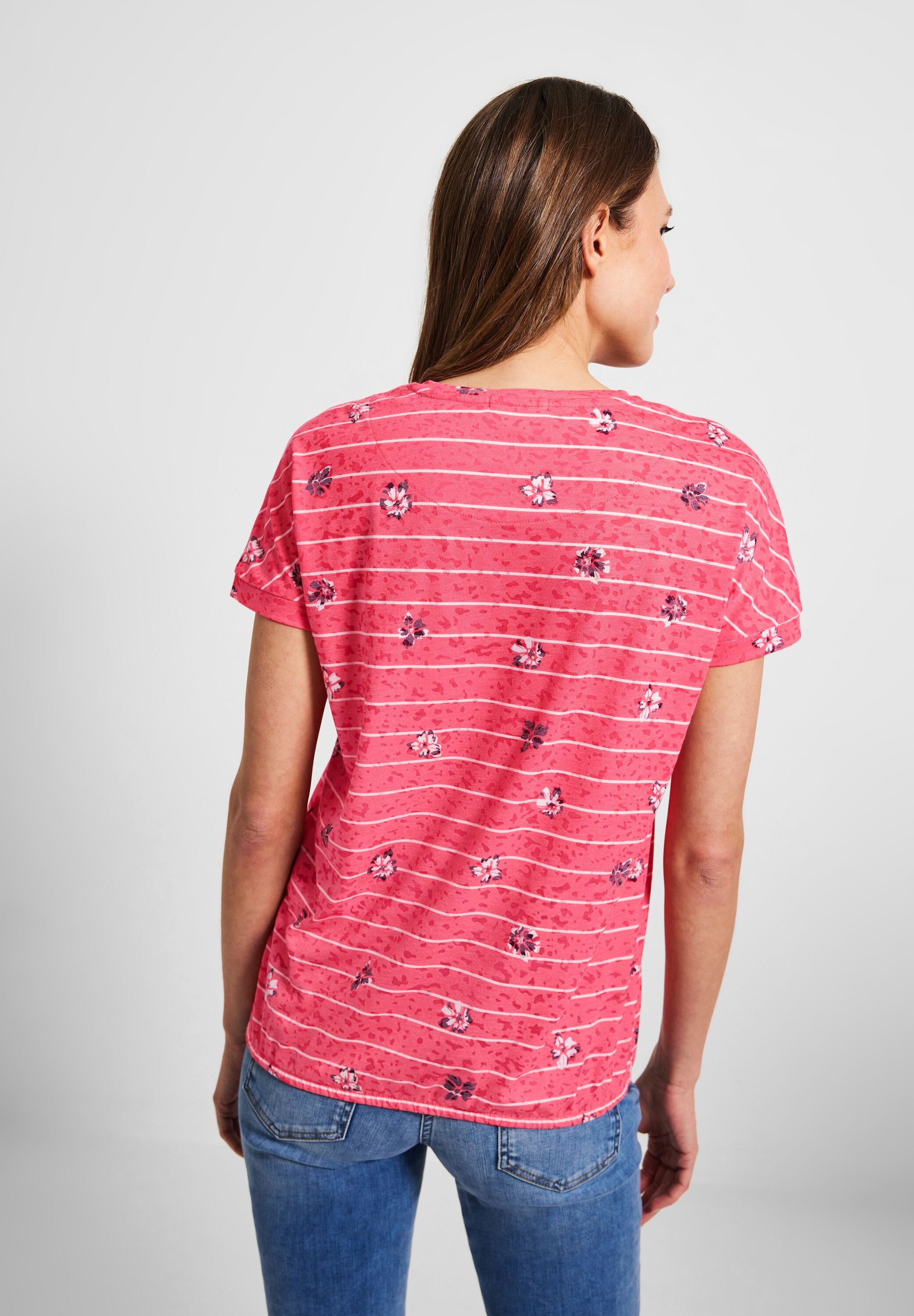 Cecil T-Shirt, mit Elastiksaum shoppen | I'm walking