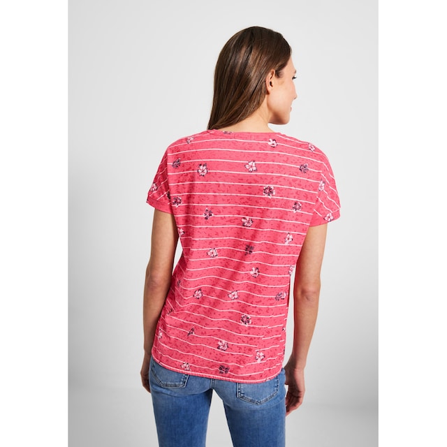 Cecil T-Shirt, mit Elastiksaum shoppen | I\'m walking