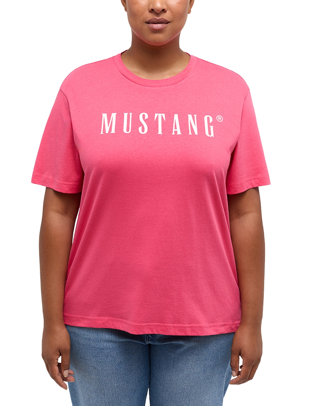 MUSTANG Kurzarmshirt T-Shirt« shoppen T-Shirt »Mustang