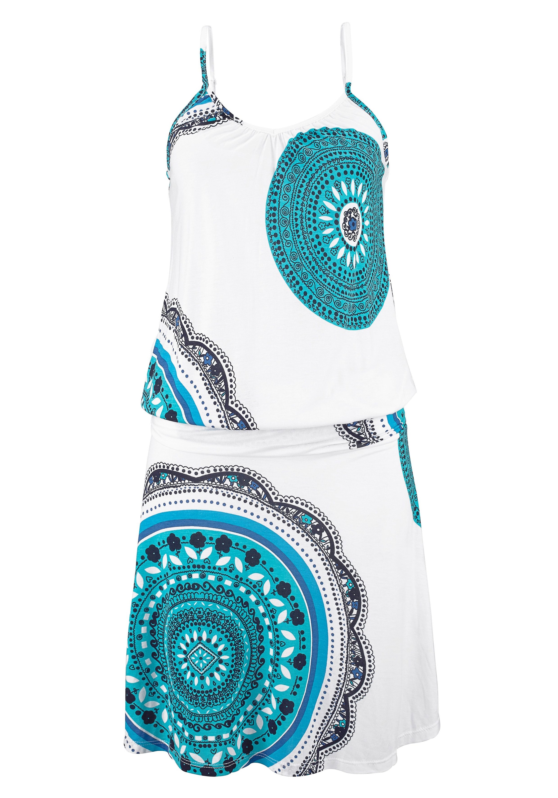 Beachtime Strandkleid, mit Alloverprint