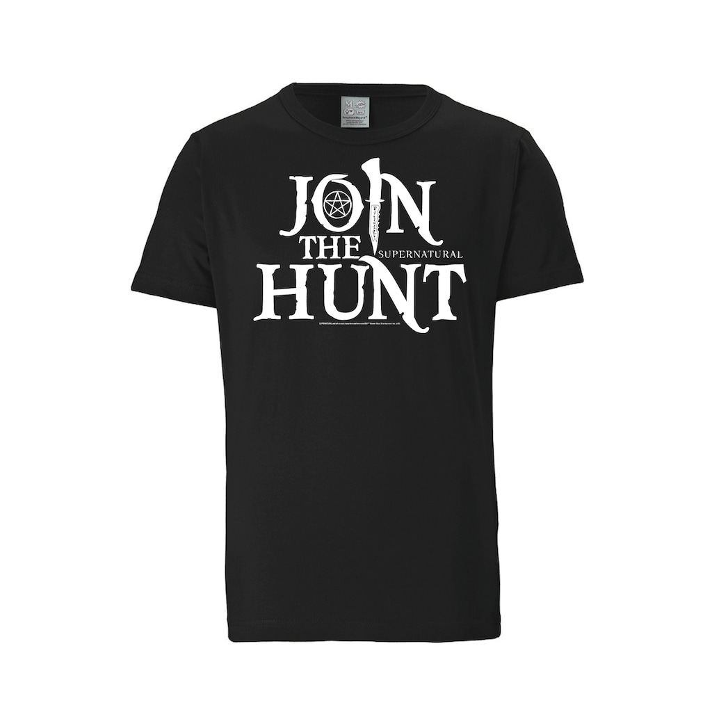 LOGOSHIRT T-Shirt Supernatural - Join The Hunt mit lizenziertem Print