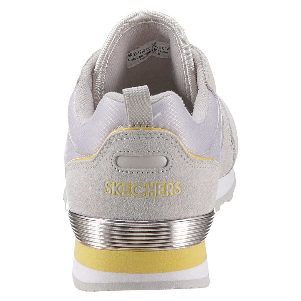 Skechers Sneaker »Nylon Quarter Lace Up Jogger«, im modischen Kontrastlook