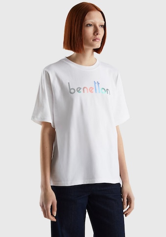 United Colors of Benetton T-Shirt »T-SHIRT«, mit Logodruck auf der Brust kaufen