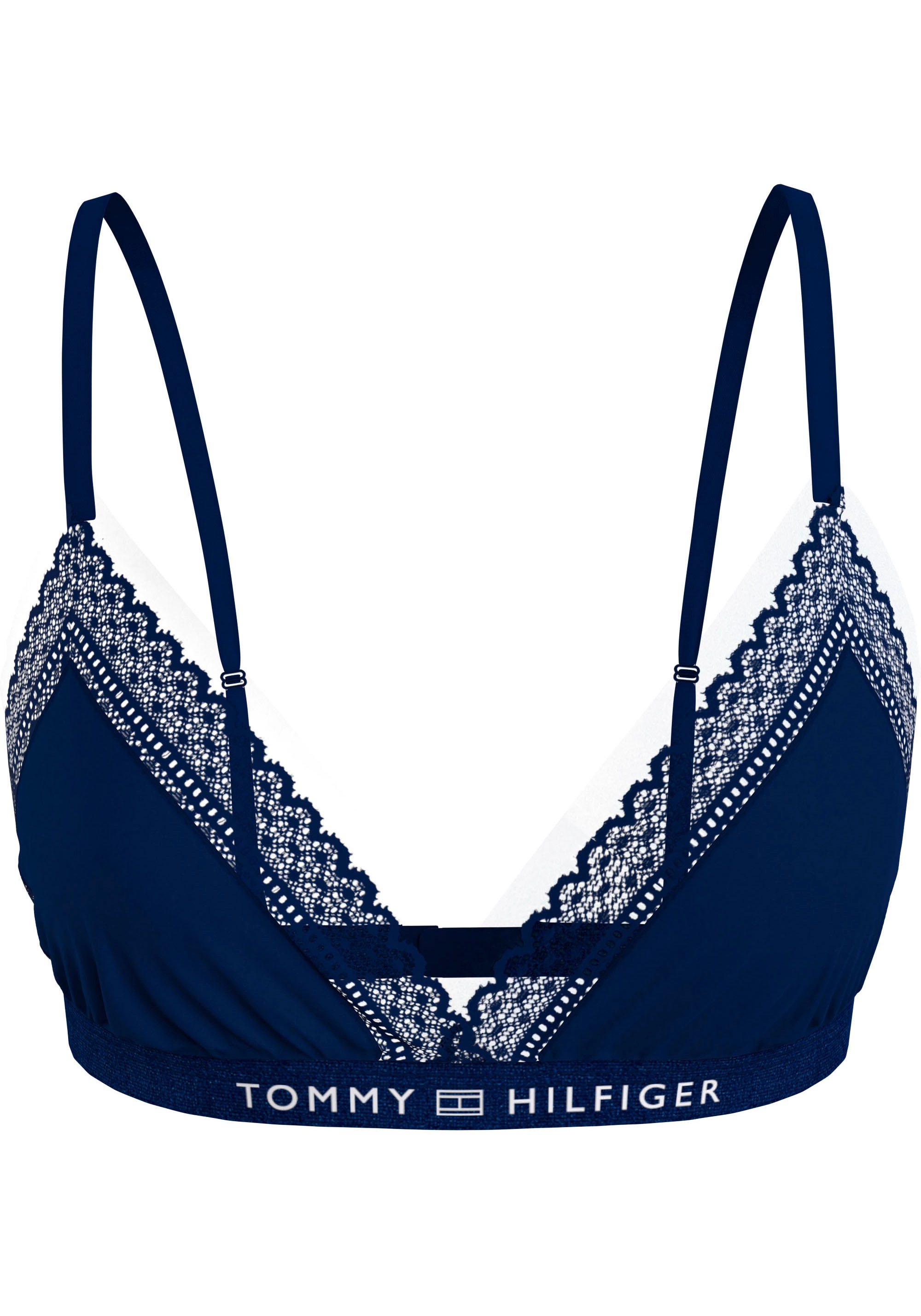 mit Tommy Underwear & Tommy auf Wäsche Triangel-BH Rechnung TRIANGLE«, »UNLINED Hilfiger Markenlabel bestellen Hilfiger