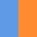 hellblau-orange