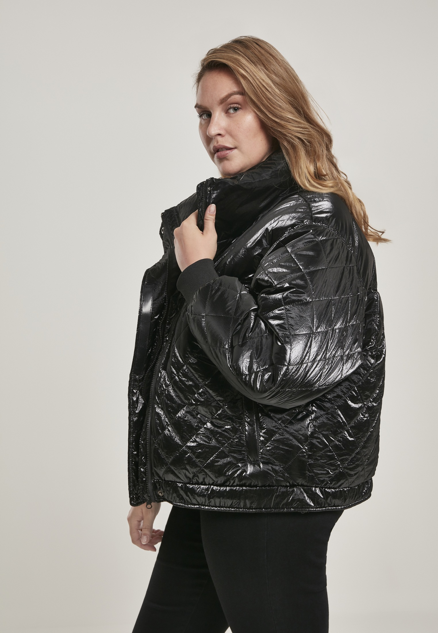 URBAN CLASSICS Winterjacke »Damen Ladies Jacket«, | walking Diamond (1 Vanish Quilt I\'m online St.) Oversized