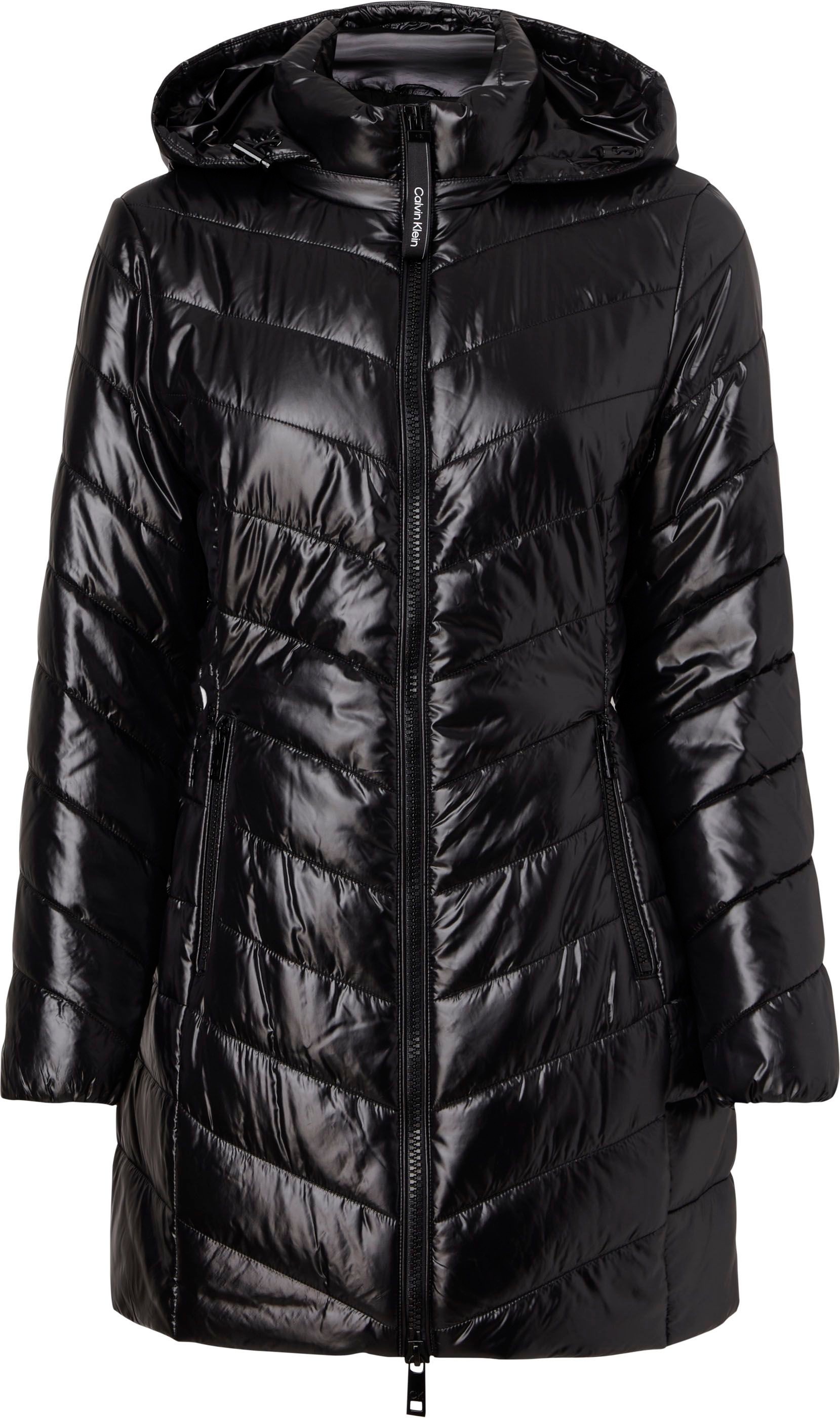 calvin klein -  Winterjacke "ESSENTIAL PADDED COAT", mit Kapuze, mit Kapuze