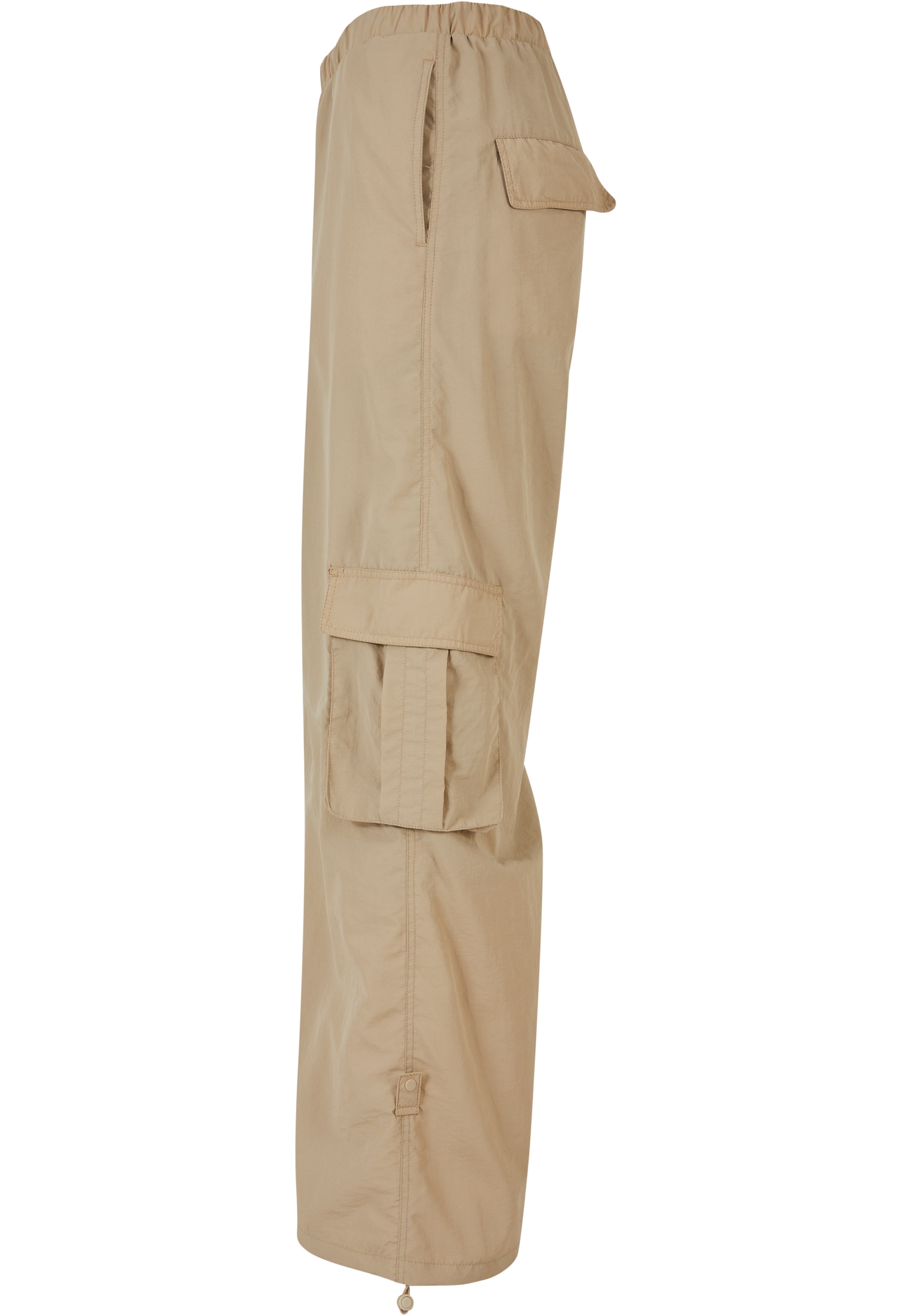 URBAN CLASSICS online Nylon (1 Wide tlg.) »Damen Crinkle Pants«, Ladies Stoffhose Cargo
