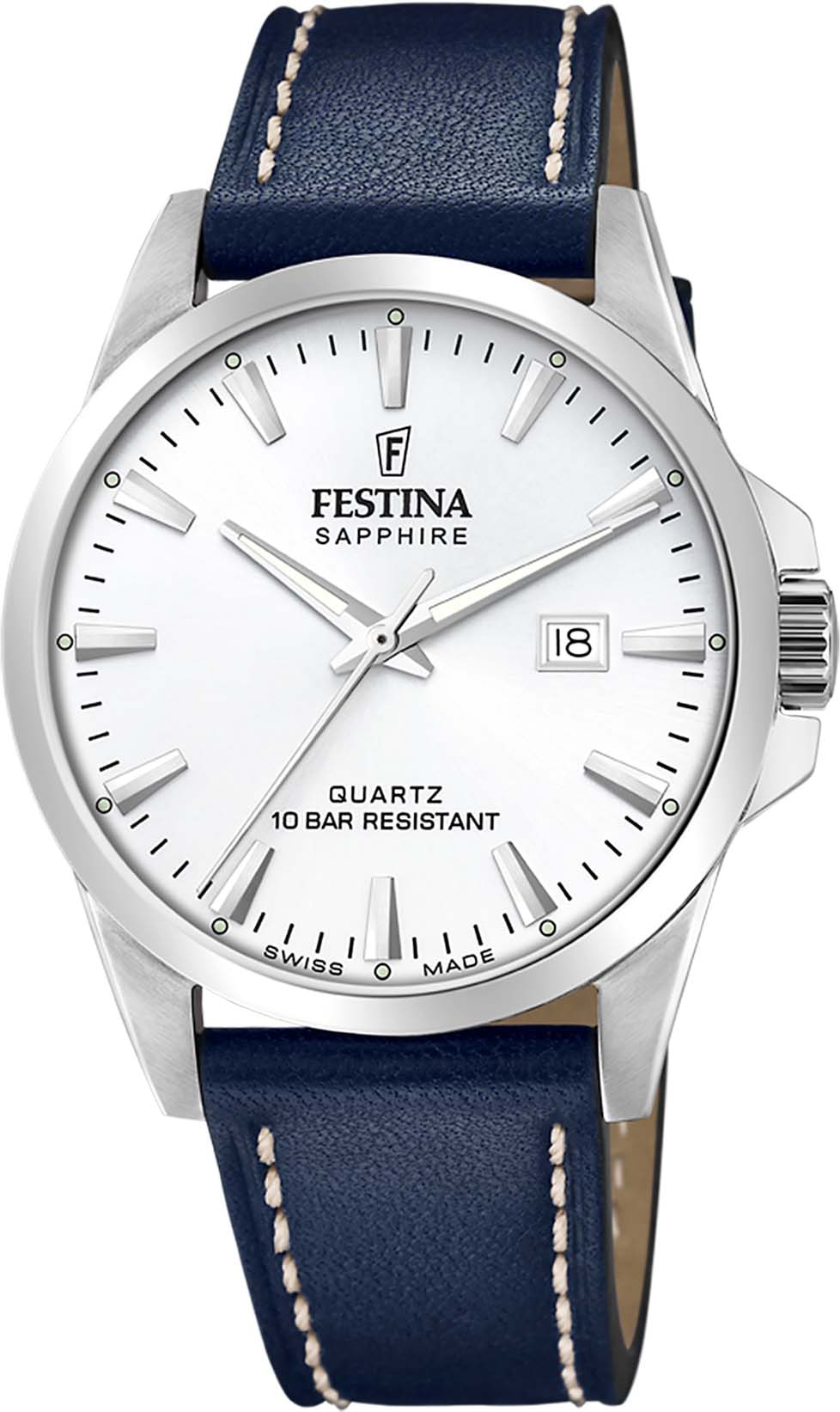 Festina Schweizer Uhr »Swiss Made, F20025/2« online kaufen | I'm walking