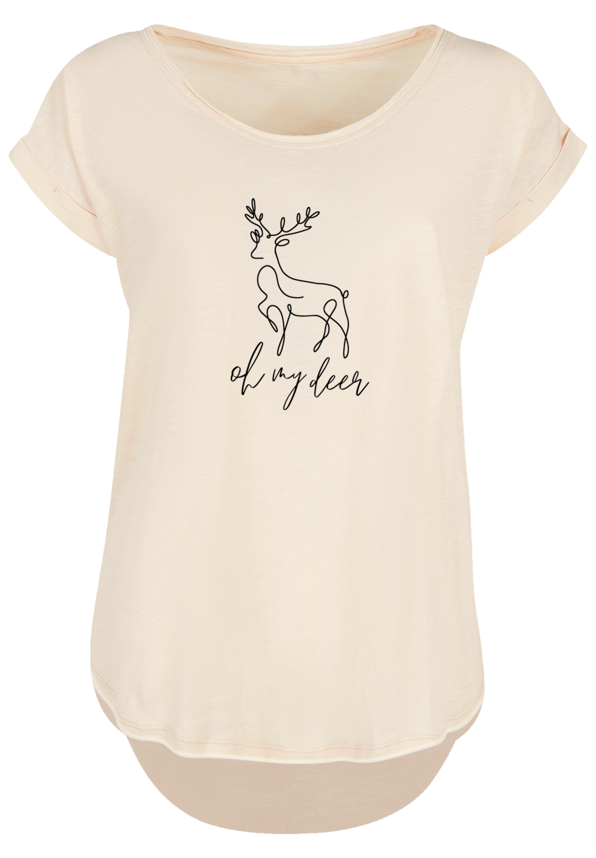 F4NT4STIC T-Shirt »Winter Rock-Musik, online kaufen Deer«, | walking Christmas Qualität, Band Premium I\'m