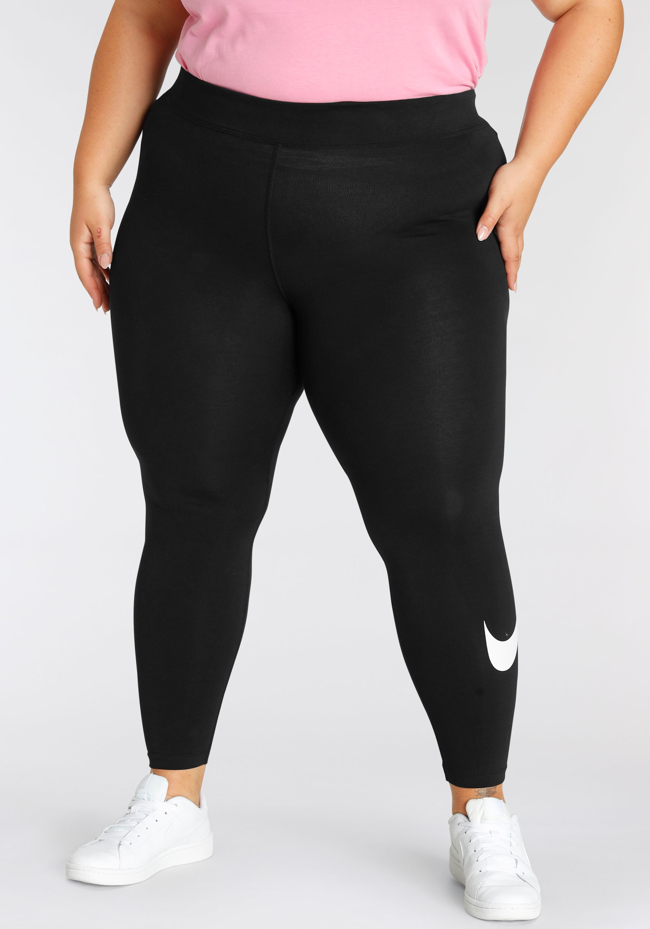 Nike swoosh hot sale leggings womens