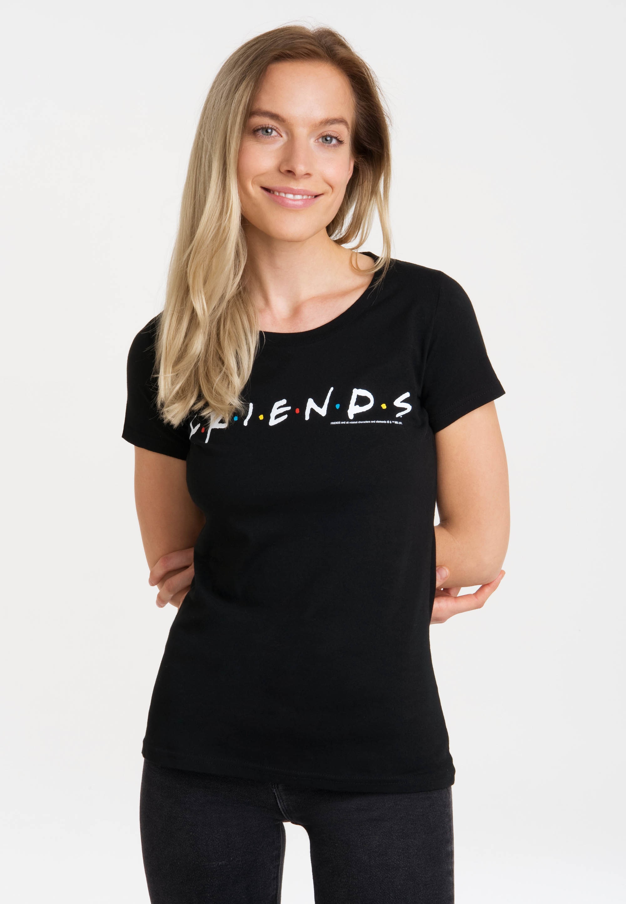 Print T-Shirt | walking kaufen mit - LOGOSHIRT »Friends I\'m Logo«, lizenziertem