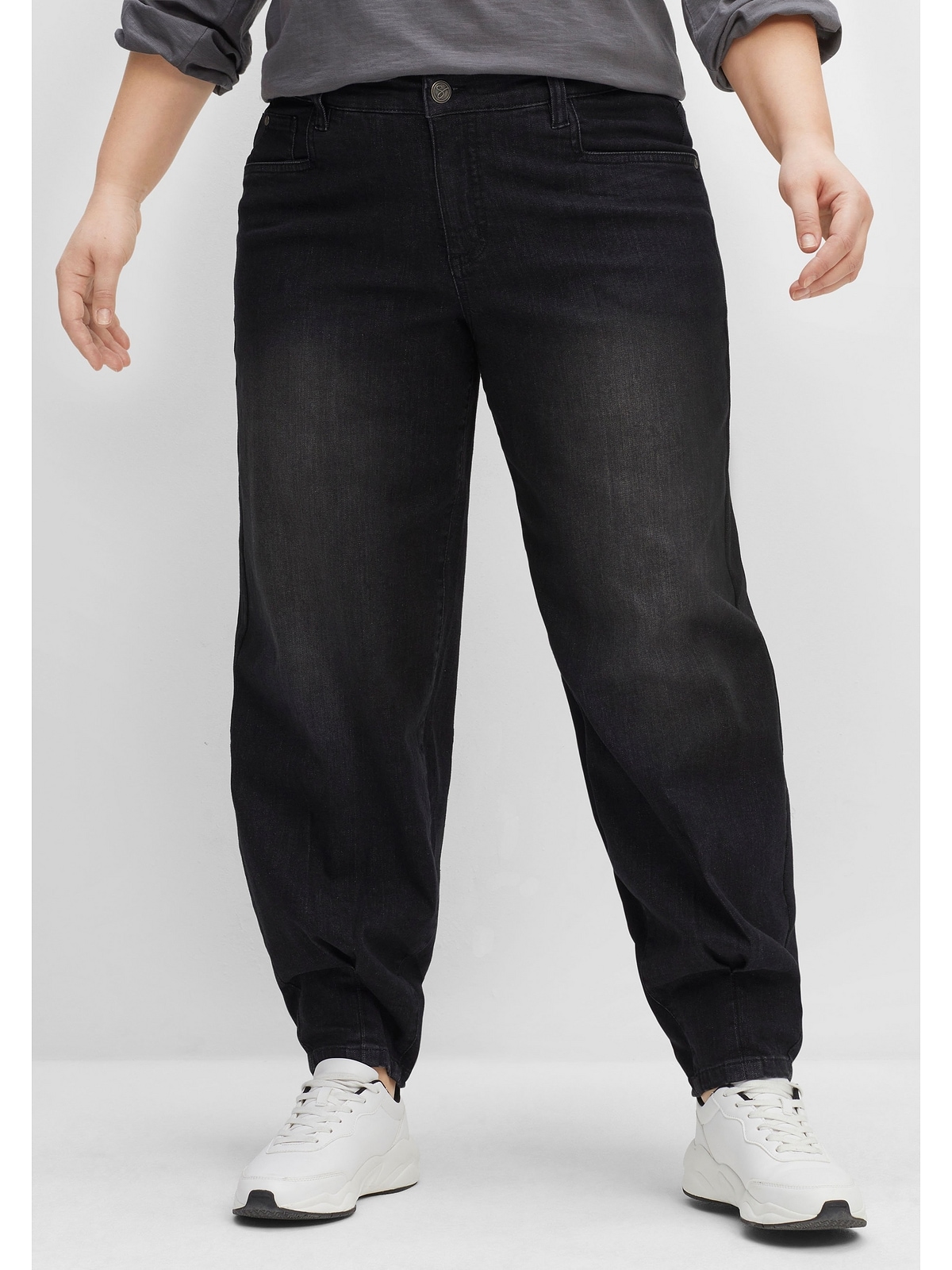 OLIVIA Größen«, »Große Sheego in Stretch-Jeans Five-Pocket-Form shoppen
