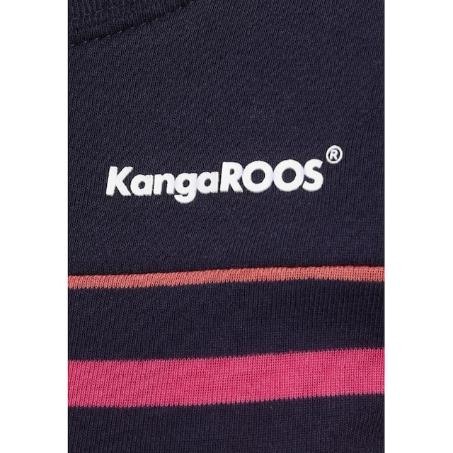 KangaROOS Langarmshirt, mit Steifen im tollen Farbverlauf bestellen