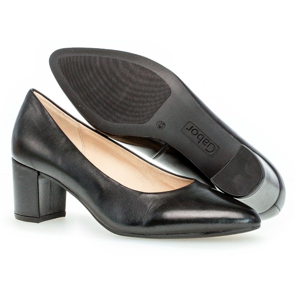 Gabor Pumps, in spitz zulaufender Form