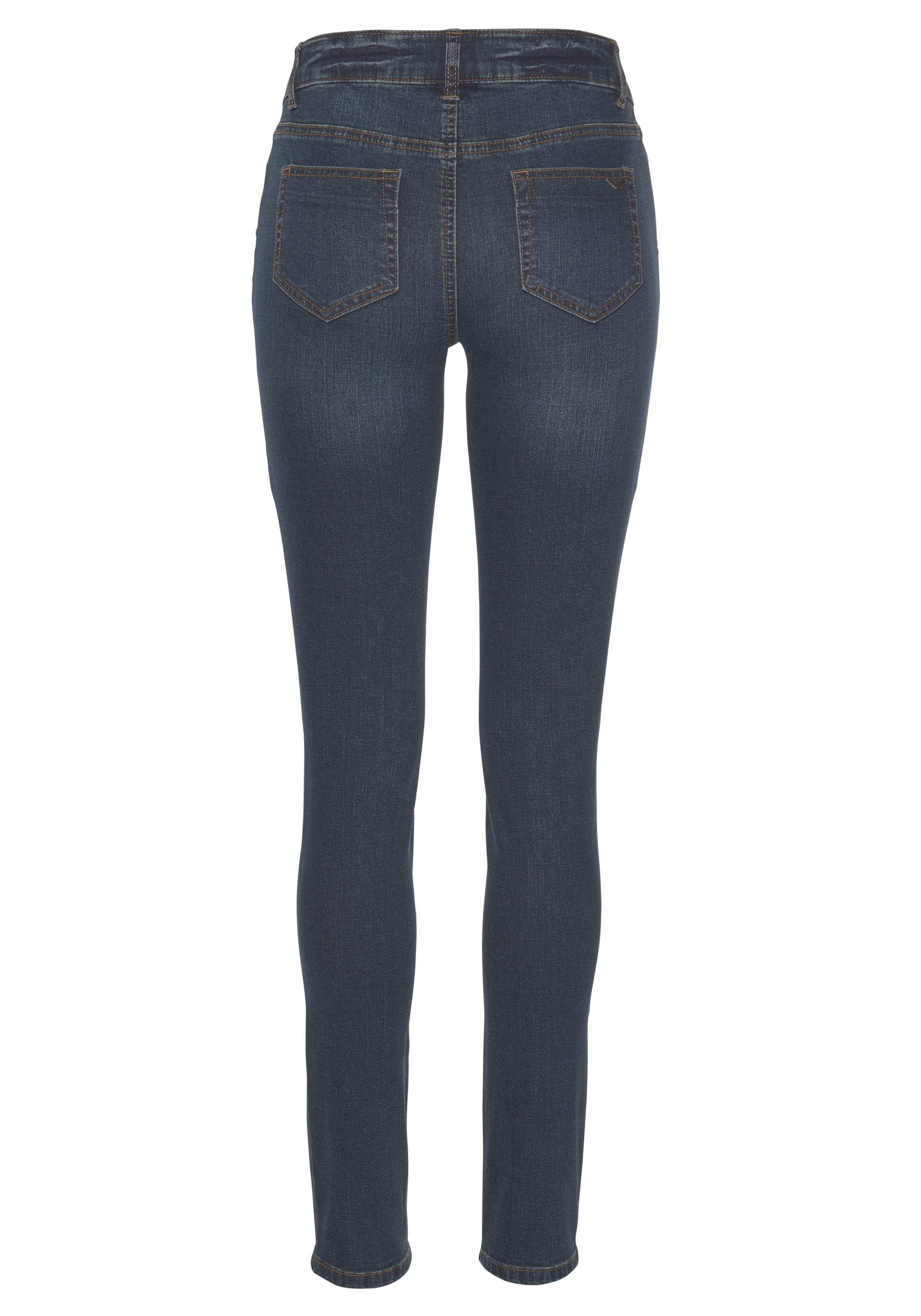 Arizona Skinny-fit-Jeans »mit walking Waist I\'m bestellen | Keileinsätzen«, Low
