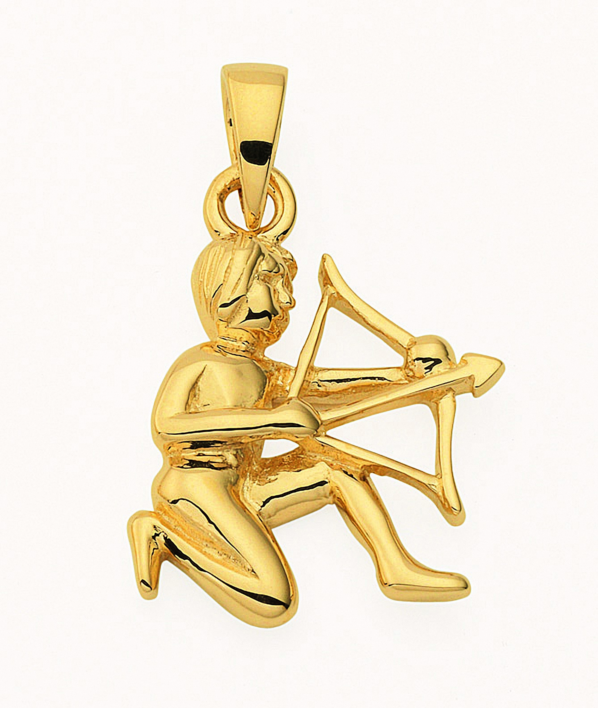 Schmuckset Gold walking mit »585 Halskette | Kette Anhänger Anhänger online Sternzeichen I\'m Set - Schütze«, kaufen mit Adelia´s