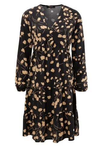 Aniston CASUAL Blusenkleid, mit graphischem Blumendruck kaufen