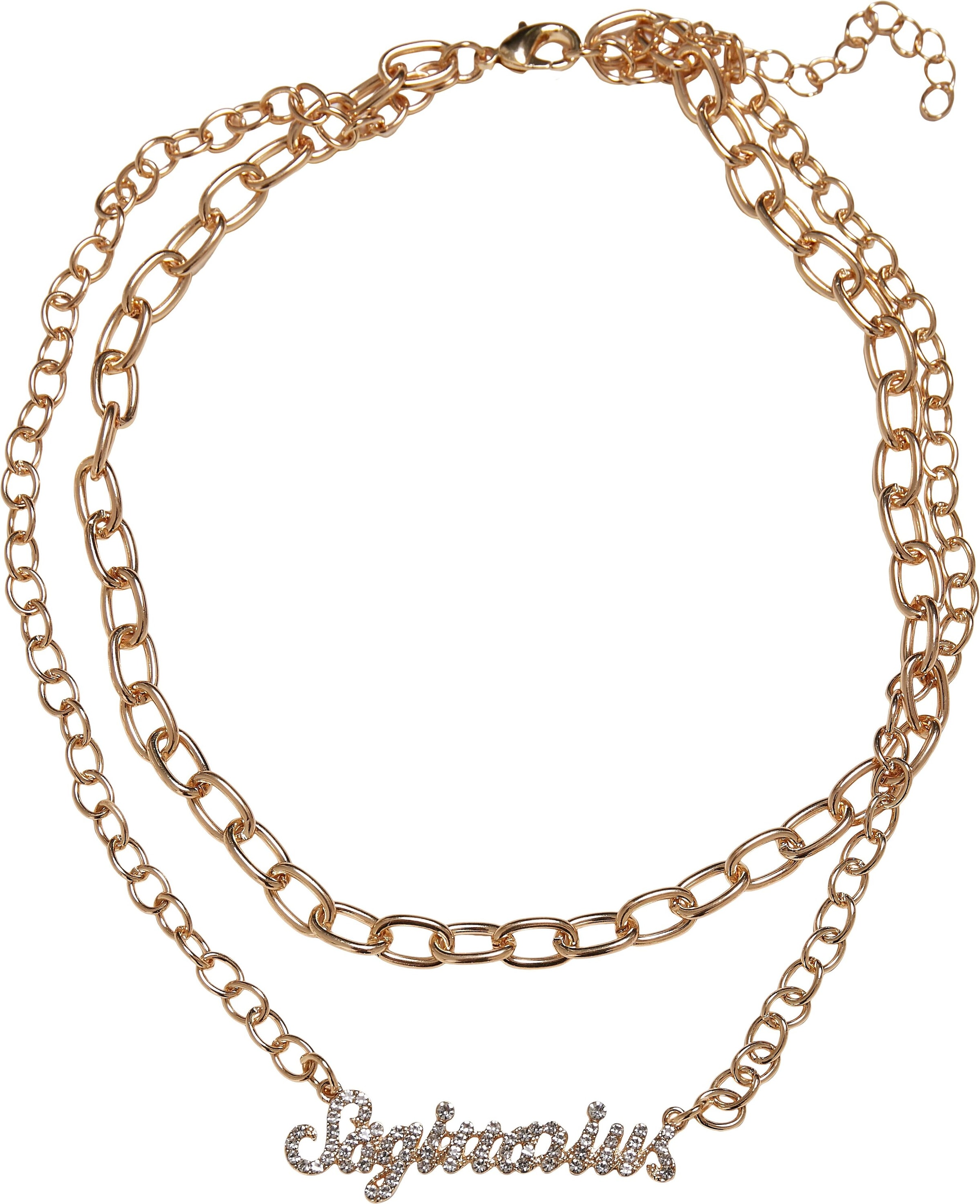 | Zodiac Golden im Onlineshop CLASSICS »Accessoires URBAN Edelstahlkette walking Necklace« Diamond I\'m