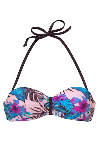 Venice Beach Bandeau-Bikini-Top »Marly«, mit tropischem Print kaufen