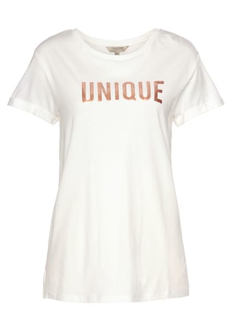 Herrlicher T-Shirt »KENDALL«, mit Statementprint "Unique" kaufen