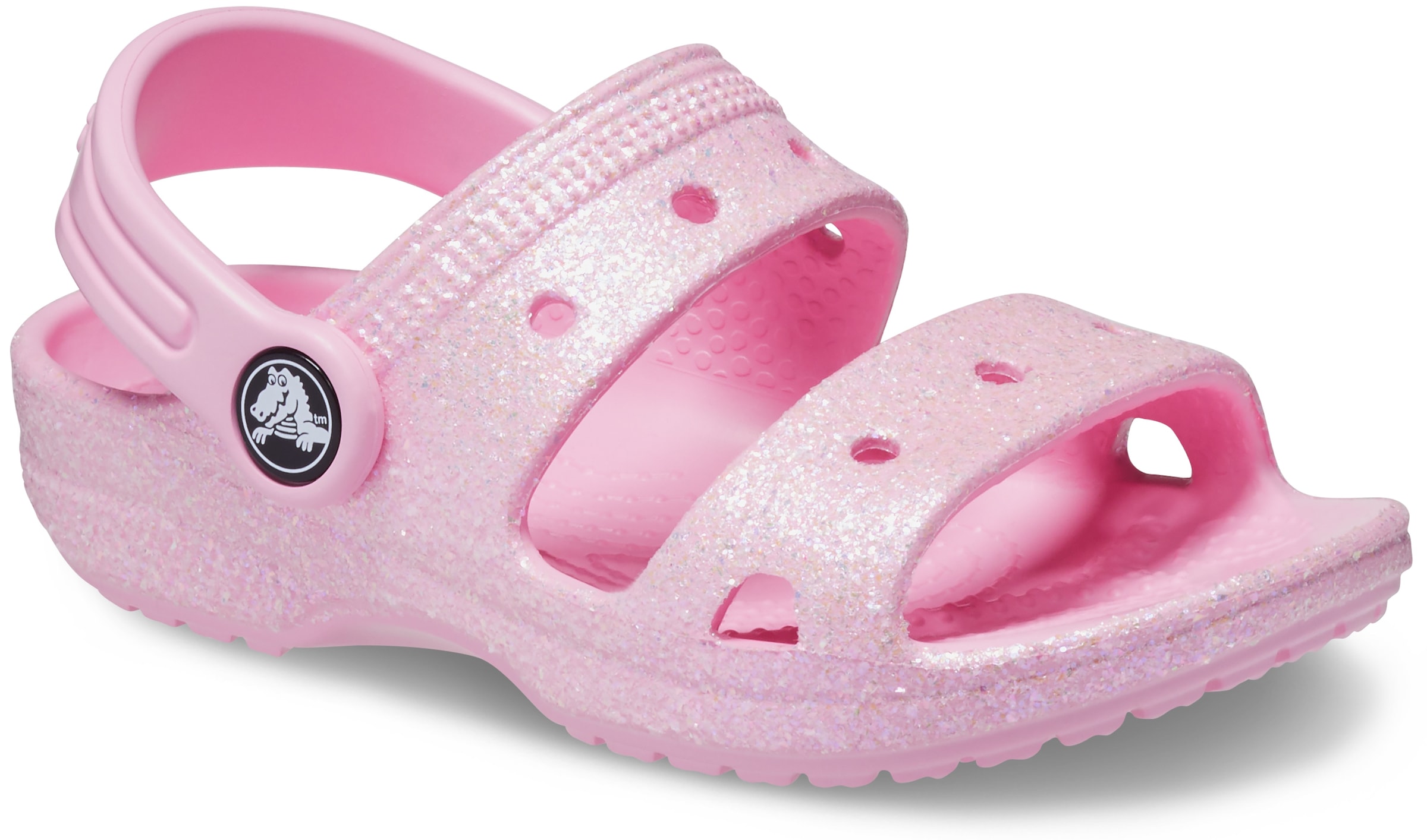 Crocs Badesandale »Classic Crocs Glitter für Sandal allover mit | Glitzer aktuell T«, walking bei Kinder I\'m