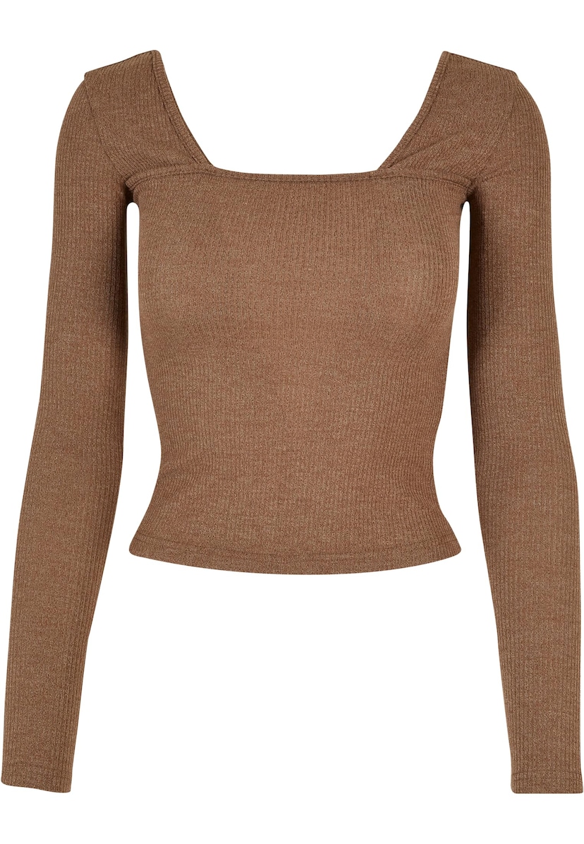 URBAN CLASSICS Langarmshirt »Damen Ladies Organic Cropped Turtelneck  Longsleeve«, (1 tlg.) online kaufen | I\'m walking