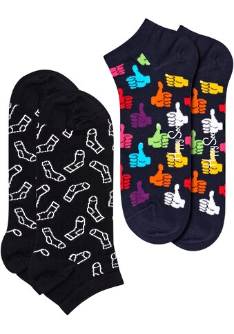 Happy Socks Kurzsocken, (Packung, 2 Paar), 2-Pack Thumbs Up Low Sock kaufen