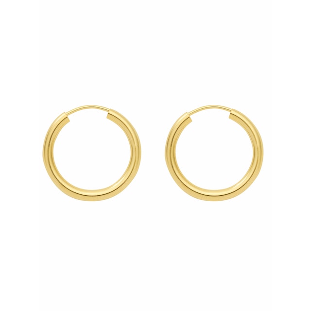 Adelia´s Paar Ohrhänger »925 Silber Ohrringe Creolen Ø 20 mm«,  Silberschmuck für Damen online kaufen | I\'m walking