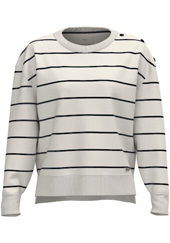 Pepe Jeans Sweater »LUFFS«, in lässiger Passform, vorne kürzer geschnitten als hinten... kaufen
