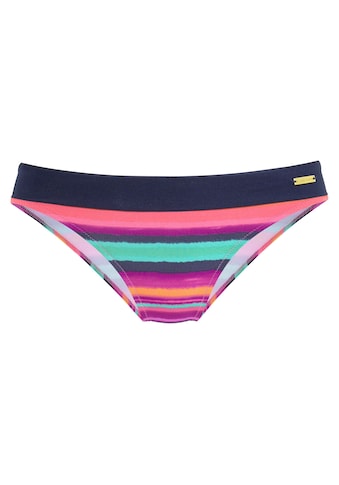 Bikini-Hose »Rainbow«, mit Umschlagbund