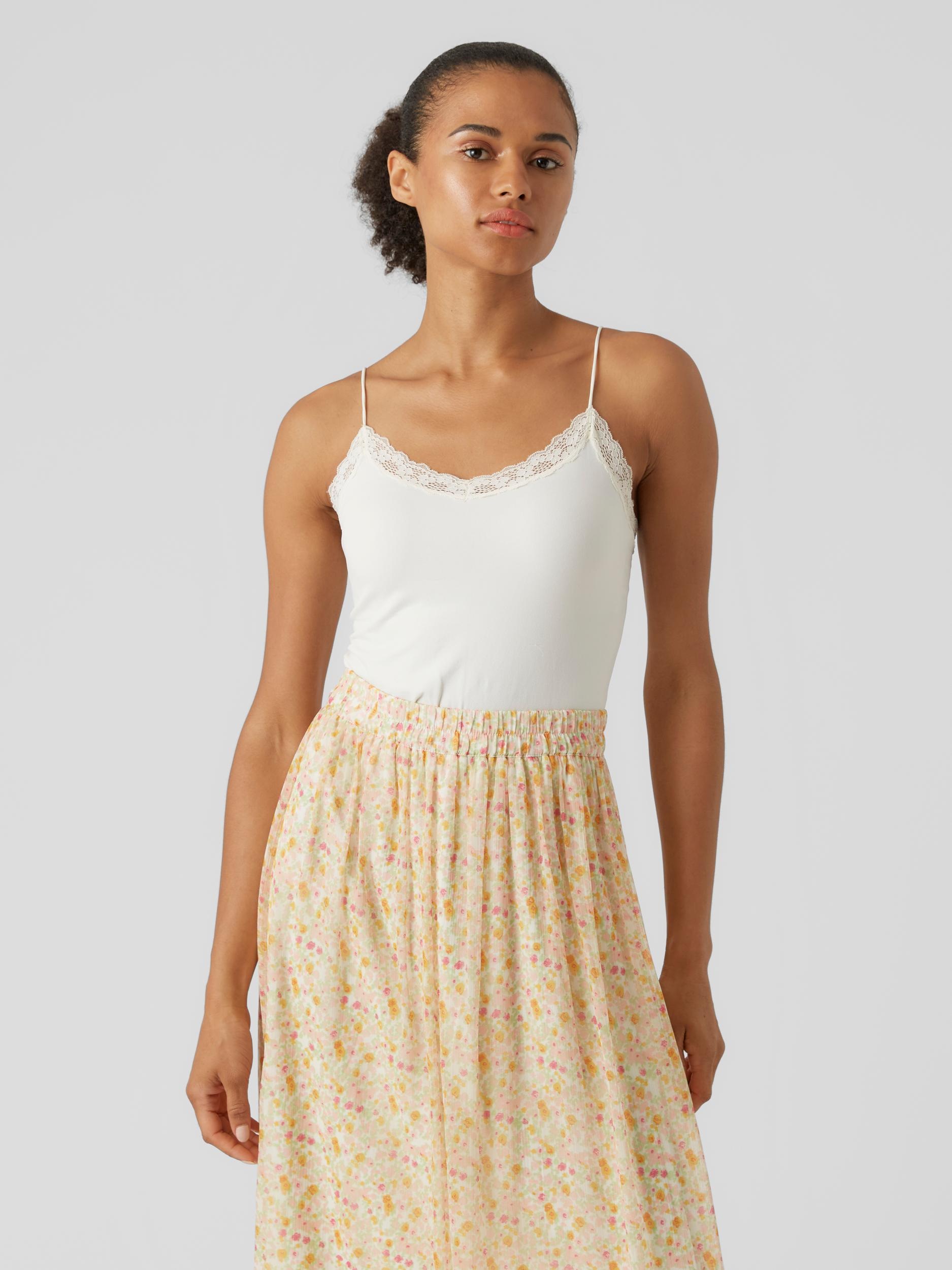 Vero Moda Spitzentop »VMTIPPI SINGLET TOP JRS NOOS« kaufen