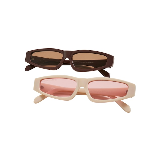 URBAN CLASSICS Sonnenbrille »Unisex Sunglasses Lefkada 2-Pack« online  kaufen | I'm walking