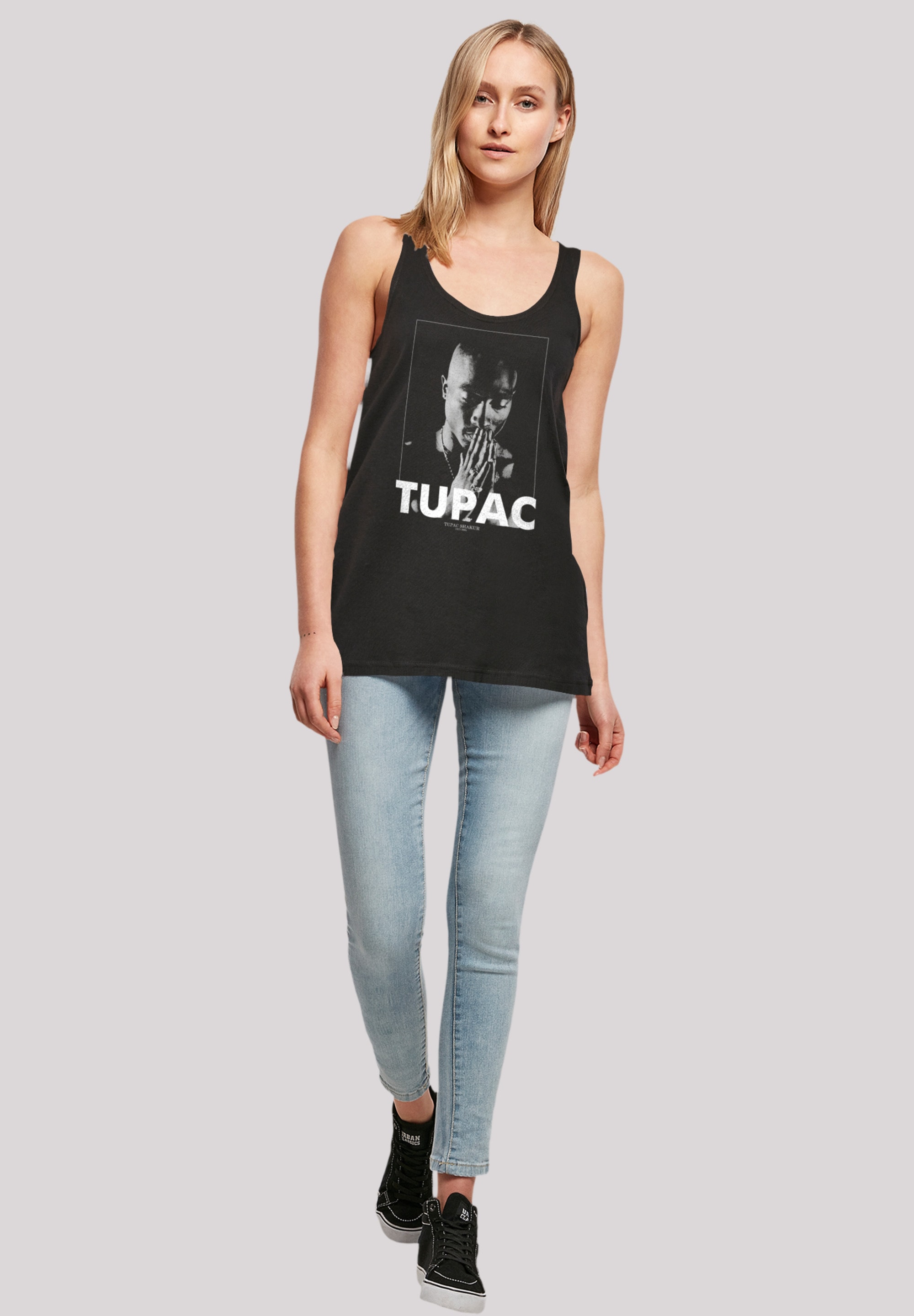 F4NT4STIC T-Shirt »Tupac Shakur Praying«, Print shoppen | I'm walking