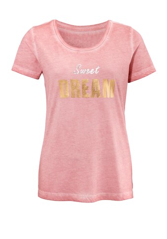 Aniston SELECTED T-Shirt, mit trendiger Waschung kaufen
